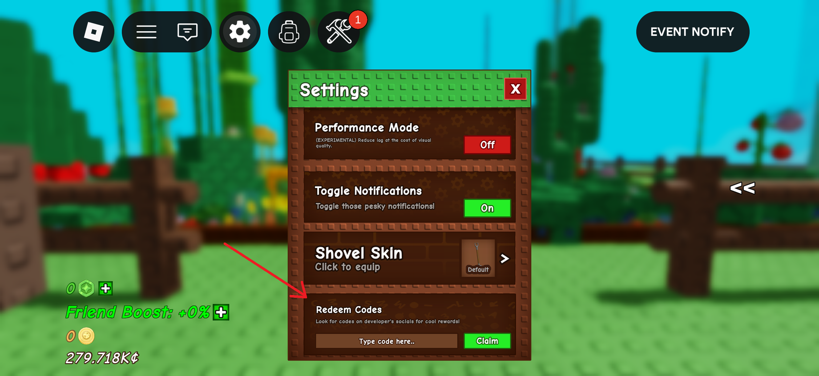 How to Redeem Roblox Grow A Garden Codes